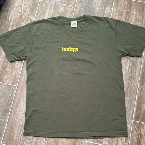 Bodega Green Men's Short Sleeve Tee - Picture 1 of 5